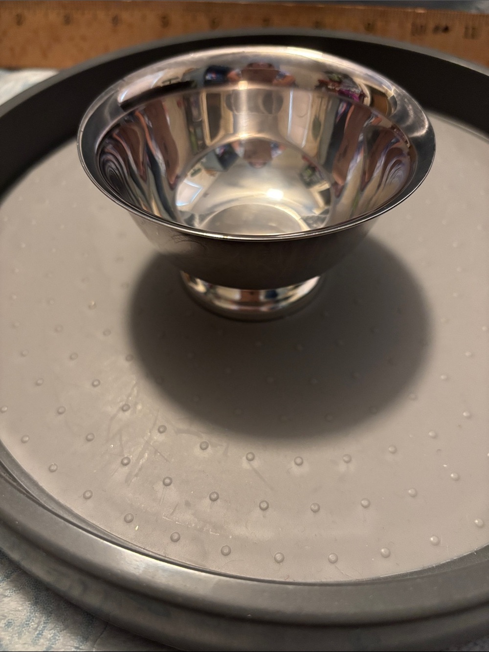 Reed & Barton Paul Revere Silver Plated Bowl 3 1/2”